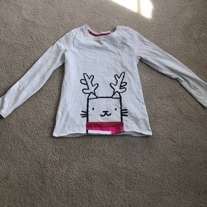 A youth long sleeve shirt